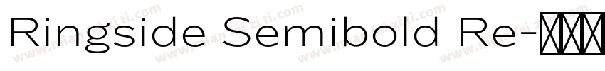 Ringside Semibold Re字体转换